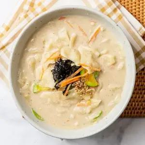 들깨칼국수 5인세트 (들깨육수 500g 5팩 + 칼국수 1kg)