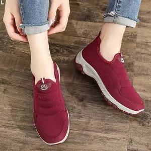 2컬러 여성 슬립온 BB699 ZG-W56온 스니커즈 밴드온 여자온 가을온 운동화 발편한화 밴딩