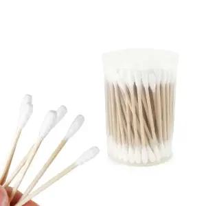 회오리형 면봉 100P 굴곡면봉 메이크업수정 목욕탕