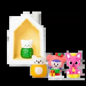 하우스와 핑크퐁과 크리스마스 캐럴 선물 세트