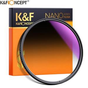 K&F Concept HD GND16 렌즈 필터 광학 유리 소프트 그라디언트 코팅 52mm Nano-X