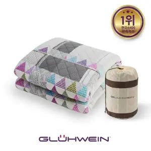 [글루바인][정상가 124,500원] 전자파안심 스마트 타이머 물세탁 전기요 싱글