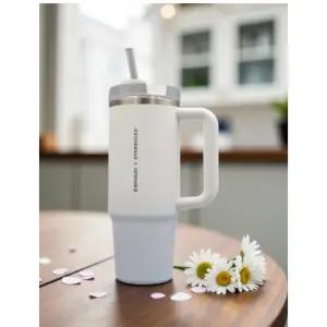 스타벅스 스타벅스 SS 스탠리 화이트 켄처 텀블러 887ml