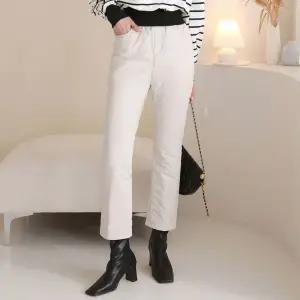 여성 방한 겨울 패딩 솜 바지 스키니 일자핏 팬츠