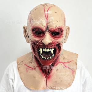 공포 마스크 파이어 좀비 붉은 Vampi 가면 White 라텍스 장갑