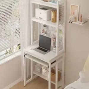 소형 컴퓨터책상 철제 테이블 데스크탑 미니 화이트 서재 보드 홈