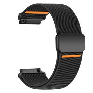 샤오미 워치 2 프로 S4 S3 S2 S1 프로 액티브 22mm 마그네틱 시계줄 나일론 탄성 스트랩 (미 워치 컬러, 미