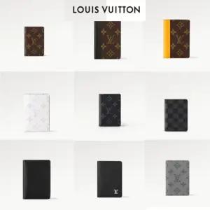 24SS  남성 포켓 오거나이저 카드 명함 지갑 홀더 모노그램 다미에 이클립스