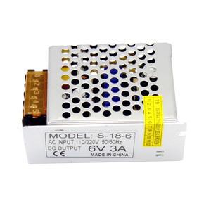 DC 6V 3A 4A 5A 6A 10A 조정 스위칭 전원 공급 장치 전압 18W 60W 300W AC 110V 220V 소스 어댑터