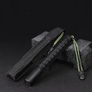 여성 호신용 용품 접이식 휴대용 아웃도어 호신용 삼단봉 캠핑용 경량 안전 파괴기 탈출봉 긴급 차량 비상