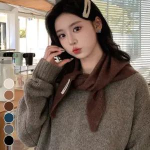 울 100프로 삼각 쁘띠 스카프 ELS-135