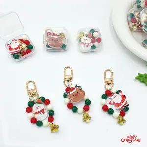 [골판지세상] 귀여운 크리스마스 키링 만들기 DIY