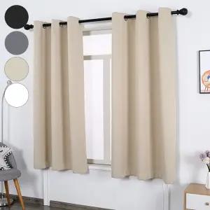 암막커튼 거슬 안방 호텔식 나비주름 아일렛 커튼/암막/작은창/세트/벨크로/커튼봉/특대형/원단/창문형