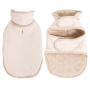 겨울용 따뜻한 애완견 코트 소형 대형견 고양이 강아지 양면 패딩 옷 부드러운 플리스 강아지 재킷 골든 리트리버 의상