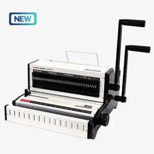 대용량 2대1 3대1 겸용 와이어링 제본기 스프링타공기 스프링제본기계 사무용품 칼제본기 제본책만들기