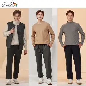 [하프클럽/아놀드파마]아놀드파마 보아퍼 본딩 팬츠 3종, 남성