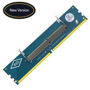 메모리 테스터 변환기 SO DDR5-DDR5 U-DIMM 노트북 DDR5 SO-DIMM-PC 데스크탑 라이저 카드 확장 어댑터(PC