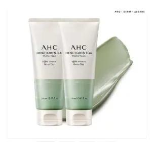 AHC 프렌치그린 클레이 미셀라폼 150ml 2개
