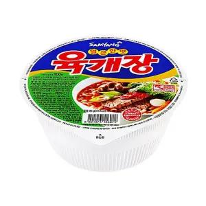 소컵라면 삼양 육개장 86g 24개