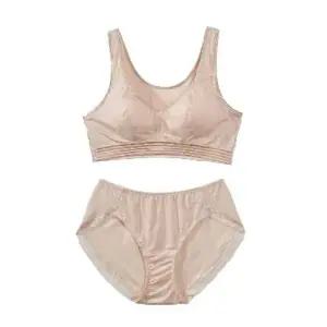 무봉제 브라탑 팬티세트 스포츠브라 속옷세트 편한속옷