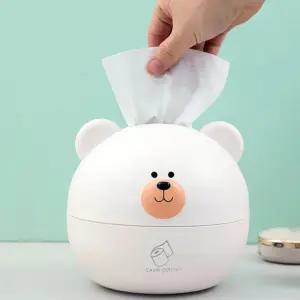 헤이이츠미 곰돌이 테드 두루마리 휴지 케이스 휴지봉 휴지통 보관함 화장지 귀여운 인테리어