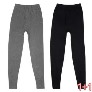 국내산 남성 면타이즈9부 2장 스판 내복바지겸용레깅스 남자 쫄쫄이 스타킹 데일리 기본 겨울 기모 용레깅