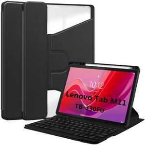 LenovoTab M11 330FU 블루투스 아크릴 회전 키보드 Little New Pad 11 태블릿 보호 케이스와 호환 가능