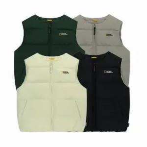 내셔널지오그래픽 키즈 헤론 조끼 경량 구스 다운 베스트 K254UDV010