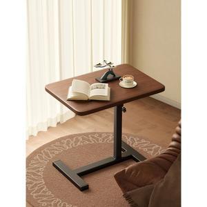 높이조절 식탁 리프트업 침대 호두색 검정 탁자 소파 원형 책상 이동식 커피 이미지 보조