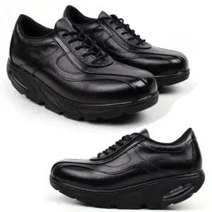 남성구두 M4818 천연가죽 7cm 쿠션 워킹 남성화