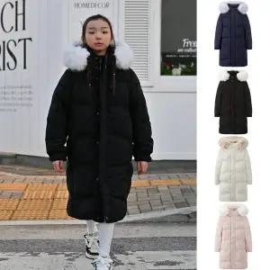 [블랙야크키즈](대구신세계)25년신상 퍼가 매력적인 스노우 롱다운 [O스노우롱다운자켓]정상가 299,000...