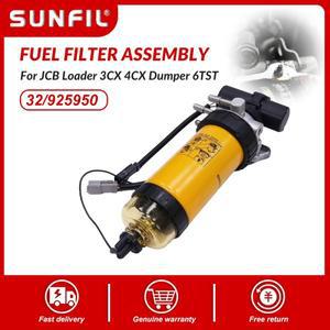 32/925950 333/C3351 320/A7046 JCB 로더 3CX 4CX 덤퍼 6TS용 연료 리프트 펌프 및 필터 어셈블리