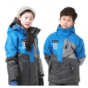 주니어 보드복 자켓 단품 YJ1060와펜 블루 스키복