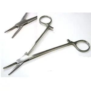 KA O 카스코 크라일 우드 니들 홀더 15cm 봉합기 지침기 의료용 니들홀더 크라일 겸자