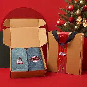 [송월]송월 크리스마스 윈터데이 2매 선물세트(크라프트+띠지)