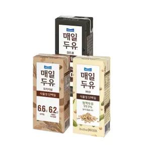 매일두유 190ml 24팩(오리지널8팩+99.9 8팩+검은콩8팩) 무배