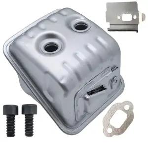Husqvarna 435 440 445 450 및 Jonsered CS2240 CS2245 CS2250S 전기톱용 배기 머플러 켓 키트는 544147701