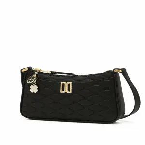 닥스핸드백 DCWA6E632BK [EMBLE] 엠블 블랙 DD로고 소가죽 크로스백 (닥스가방)