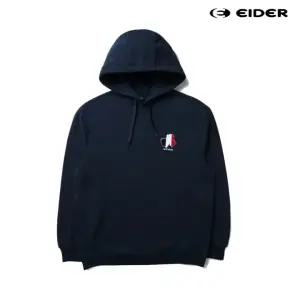 아이더 남녀공용 겨울 기능성(기모안감.보온성) 후드 긴팔티셔츠 투어 DMW21253