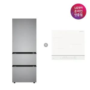 LG 디오스 오브제컬렉션 김치톡톡 + LG 디오스 인덕션 (Z330MPSF11 + BEI3QKHLOE)