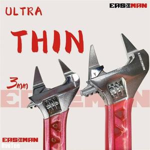 3mm 초박형 조절 렌치 배관 자동차 도구 정비공 전기 손 대한 미니 욕실