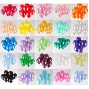 30cm 혼합색상 100개 펄풍선 파티