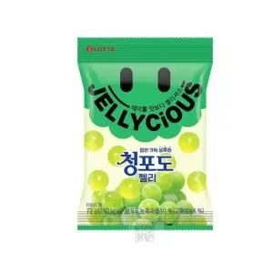 젤리셔스 청포도젤리 72g