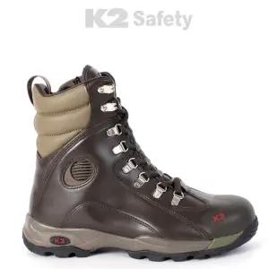 k2 Safety 바이크 지퍼 충격흡수 긴발목 가죽워커 멋진 안전화 현장신발 건설작업화