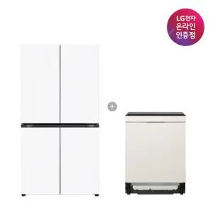 LG 디오스 오브제컬렉션 매직스페이스 냉장고 + LG 디오스 식기세척기 (T875MHH111 + DUE6BGL1E)