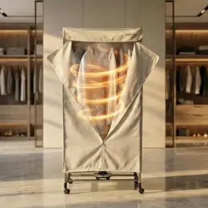 엣지홈 옷장형 빨래건조기 겸 스타일러 10kg 세탁 미니건조기 소형원룸 경량패딩 휴대용수건