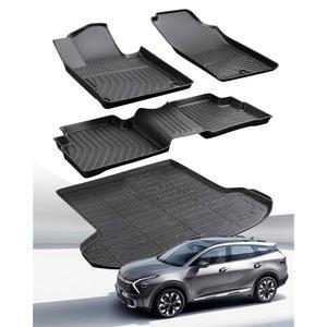 하이브리드 PHEV가 아닌 기아 스포티지 2023 2024 2025 2026용 웨더 라이너 바닥 매트