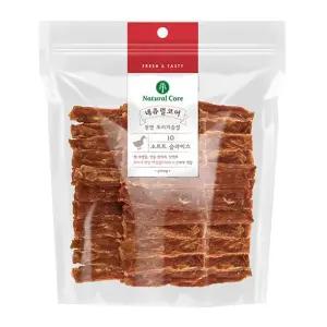 네츄럴코어 오리소프트슬라이스 400g 대용량 애견간식