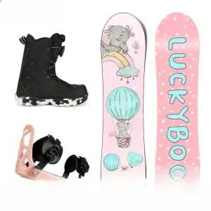스노우보드 부츠 바인딩 세트 유아 키즈 초보 입문