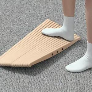 밸런스 보드 연습 패드 제품 운동기구 균형 실내 나무색